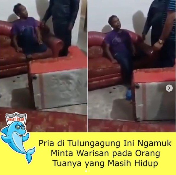 bikin miris pria ini ngamuk minta warisan ke orang tuanya yang masih hidup