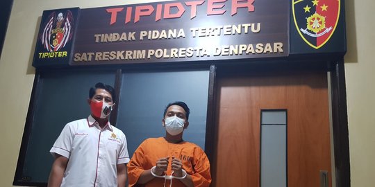 Polisi Gadungan Ditangkap atas Kasus Penipuan Ratusan Juta di Denpasar