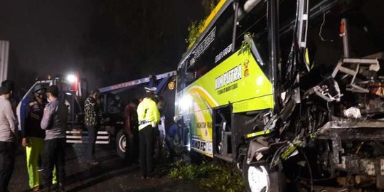 Bus Wisata Kecelakaan Di Jalur Dieng-Wonosobo, Empat Orang Tewas