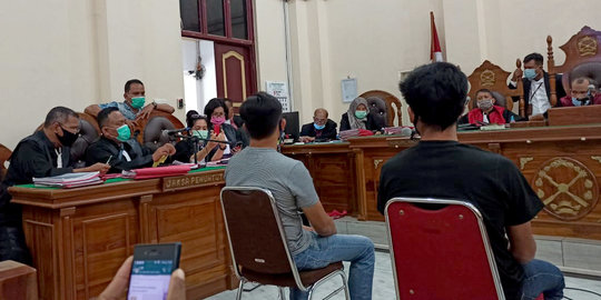 Sidang Kurir Narkoba, Hakim Pertanyakan Status Mantan Kanit Reskrim Hamparan Perak
