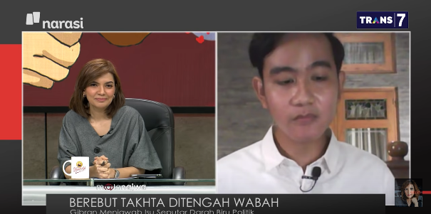 jawaban gibran dicecar najwa shihab maju pilkada solo