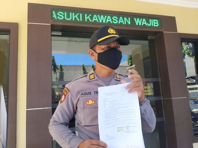 kasat sabhara polres blitar akp agus hendro tri susetyo