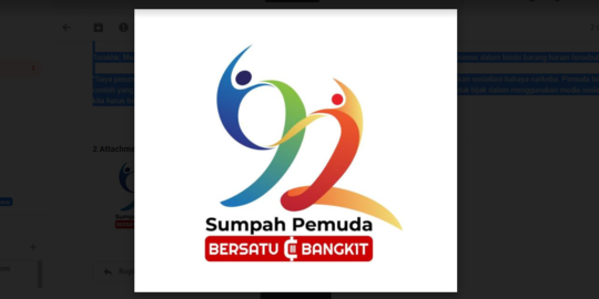 Makna Logo Sumpah Pemuda 2020 yang Dirilis Kemenpora