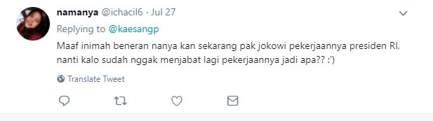 pekerjaan jokowi di kartu identitas