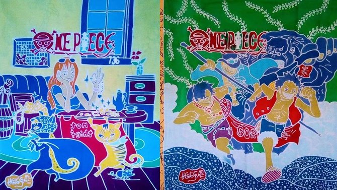 batik one piece