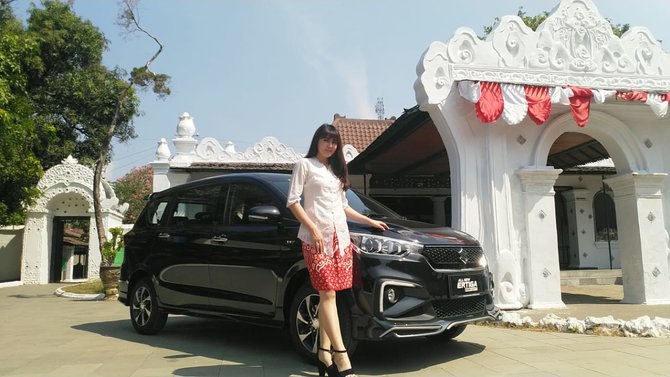 all new suzuki ertiga di keraton kasepuhan cirebon