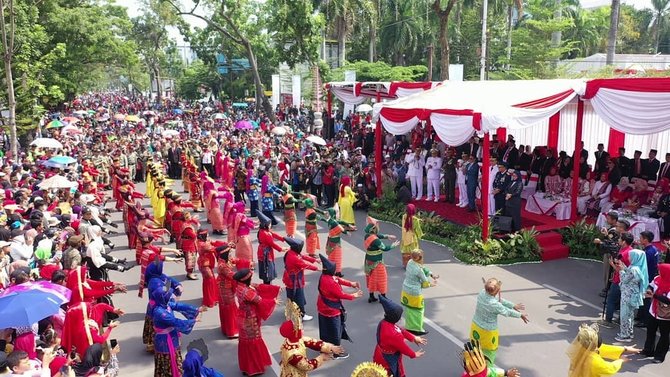 Jadi Ikon Kota Sejak 2022 Ini 3 Fakta Menarik Tarian Ahoi 