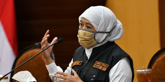 Khofifah: Jawa Timur Sudah Bebas dari Zona Merah Covid-19