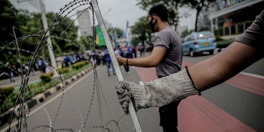 Terpancing Ajakan Demo depan DPR, 39 Pelajar Dicokok Polda Metro