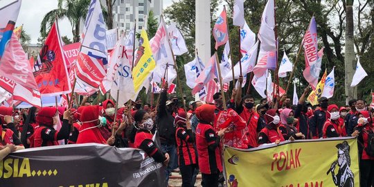 Polri Imbau Buruh di Daerah Tak Berangkat Demo ke Jakarta