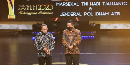 Panglima TNI dan Kapolri Raih Penghargaan Tokoh Publik Indonesia Award 2020