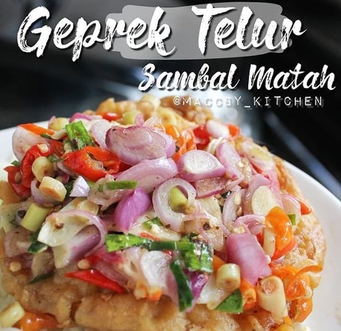 7 resep menu geprek berbagai bahan pedas menggugah selera