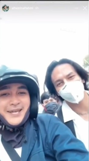 jefri nichol ikut aksi demo