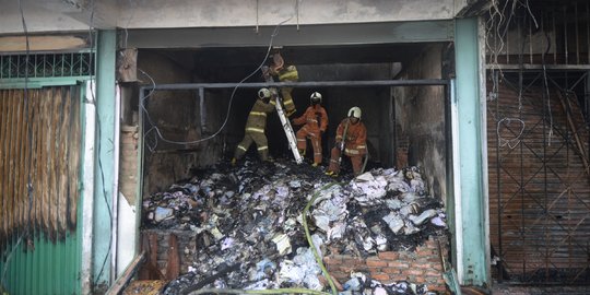 Begini Kondisi Gedung Bioskop dan Pertokoan Senen yang Hangus Terbakar