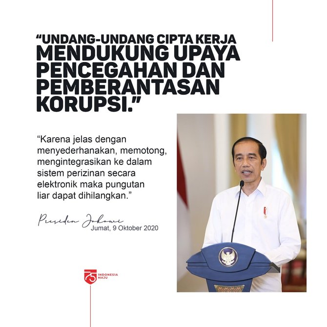 Penjelasan Lengkap Jokowi Manfaat Uu Cipta Kerja Untuk Masyarakat Merdeka Com
