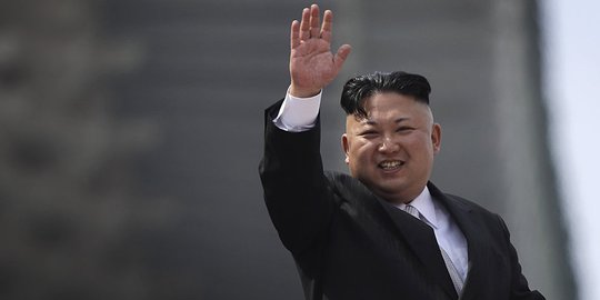 korea utara pamerkan rudal balistik antarbenua terbesar di dunia saat parade militer