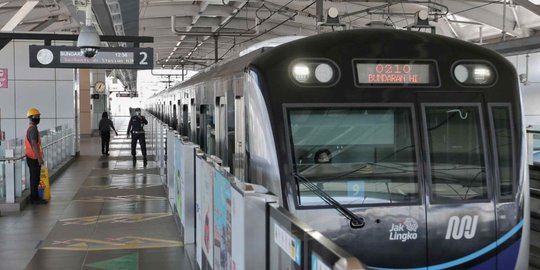 Jadwal Operasional LRT dan MRT selama PSBB Transisi Jakarta