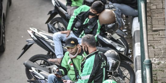 Dishub DKI Minta Perusahaan Aplikasi Ojek Online Cegah Driver Berkerumun