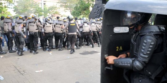 Kawal Demo UU Cipta Kerja di Jakarta, Polisi Tambah 7.500 Personel Brimob