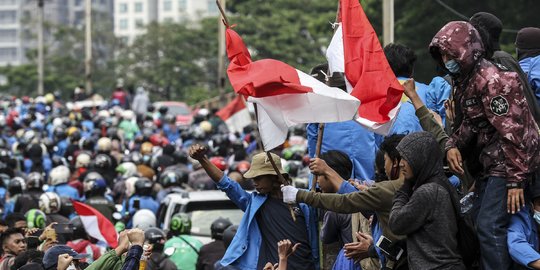 Halangi Pelajar Disweeping saat Mau Demo, Ketua LMND Palembang Diamankan Polisi