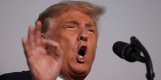 Sembuh dari Covid-19, Donald Trump Langsung Kampanye Besar-besaran Tanpa Masker