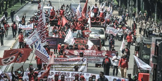 'Bola Panas' Isu Dalang Demo Tolak UU Cipta Kerja, Sebut Saja Namanya Jika Memang Ada