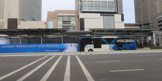 Jalan Di Sekitaran Monas Ditutup, Transjakarta Lakukan Modifikasi Rute