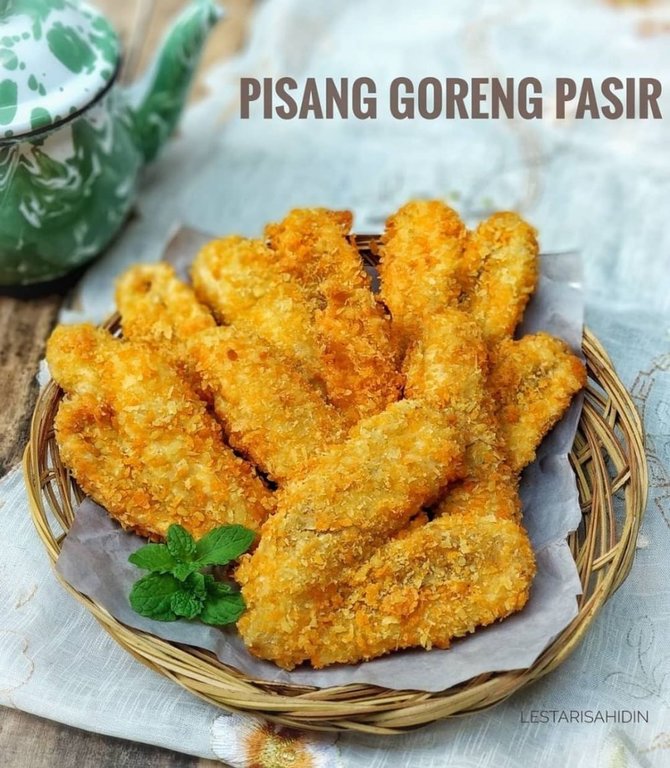 pisang goreng krispi pasir