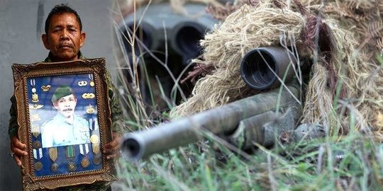 Mengenang Peltu TNI Tatang Koswara, Salah Satu Sniper Terbaik Dunia Hidup Pas-pasan