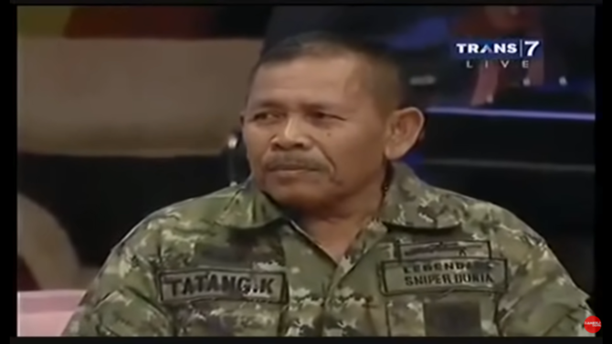 tatang koswara mendiang sniper indonesia terbaik dunia