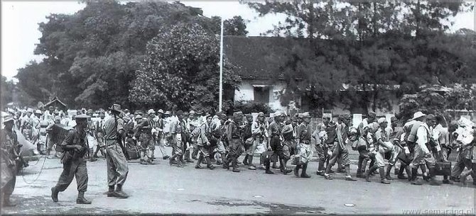 ilustrasi perang lengkong di bandung