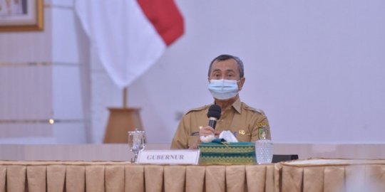 Gubernur Riau Sebut Bantuan Masker akan Diserahkan ke Masyarakat Lewat Pemkab