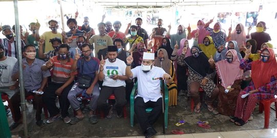 Berkunjung di Kabupaten Seluma, Cagub Bengkulu Helmi Hasan Disambut Antusias Warga