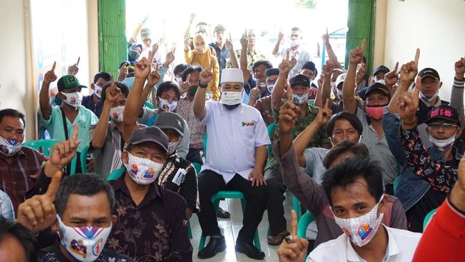 cagub bengkulu helmi hasan berkunjung ke kabupaten seluma