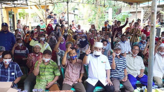 cagub bengkulu helmi hasan berkunjung ke kabupaten seluma