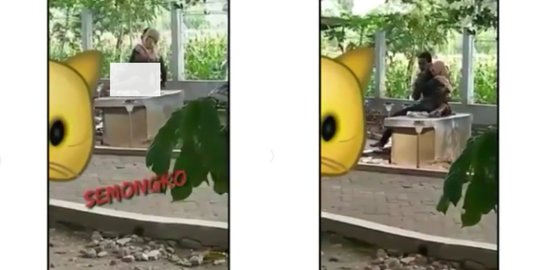 Viral Video Muda Mudi Bercumbu di Taman Depan Kantor Dinas, Perekam Sampai 'Ndredeg'