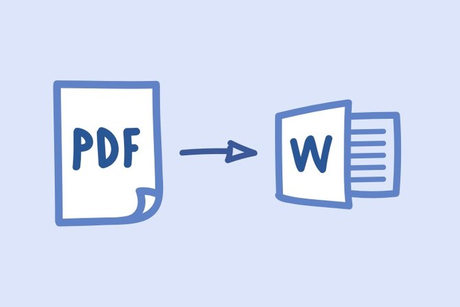 5 cara mengubah pdf ke word