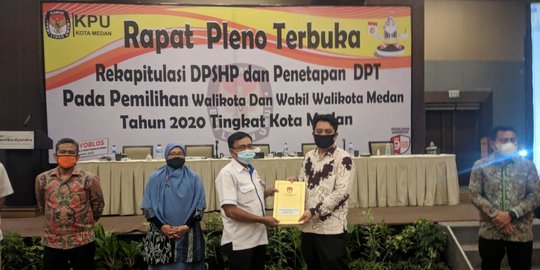 DPT Pilkada Medan 2020 Ditetapkan Sebanyak 1.601.001 Pemilih