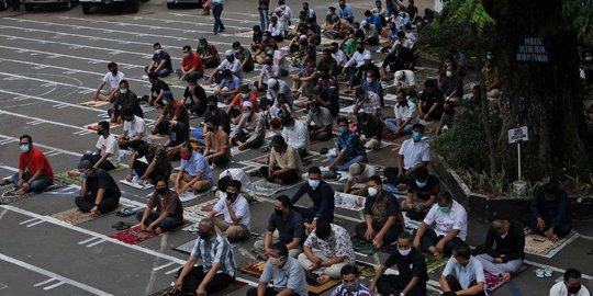 PSBB Transisi, Masjid Cut Meutia Gelar Salat Jumat