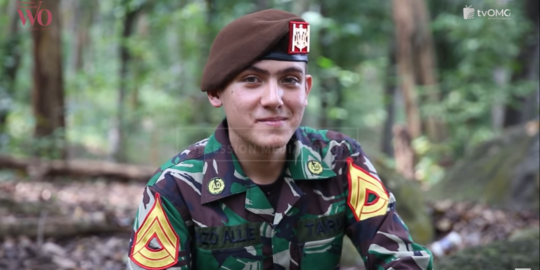 Potret Keren Taruna TNI Enzo Zenz Allie di Alam Terbuka, Ganteng Mirip Model