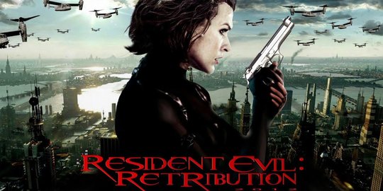 resident evil movie collection poster