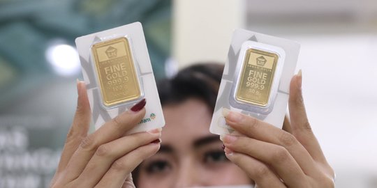 Penghujung Akhir Pekan, Harga Emas Bertahan di Rp 1.008.000 per Gram