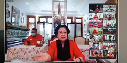 Megawati Pesan Kader PDIP Tak Boleh Terlena, Pegang Teguh Ideologi Pancasila