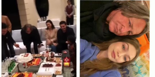 Heboh Raline Shah Duduk di Samping Ayah Gigi Hadid di Sebuah Perayaan Ulang Tahun