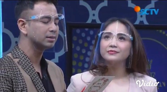 mata berkaca kaca raffi ahmad beri ucapan anniversary ke nagita slavina di the sultan sctv