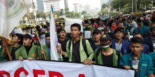 Demo Lagi Besok, BEM SI Desak Jokowi Batalkan UU Cipta Kerja