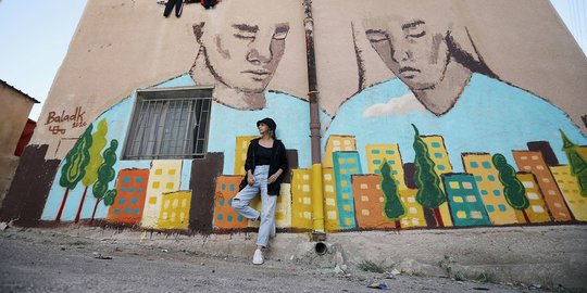 Melihat Pesan Lindungi Lingkungan Lewat Mural di Yordania