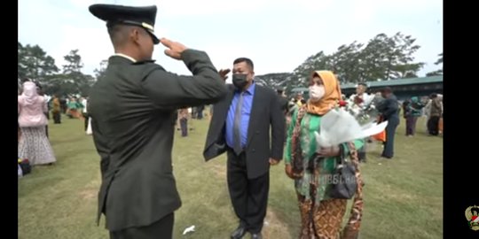 Dididik dari SMP, Ini Kisah Serda Sahidin Latih Fisik Anak hingga Jadi Perwira