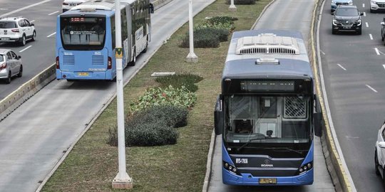 Ada Demo Tolak UU Cipta Kerja, Transjakarta Modifikasi Rute