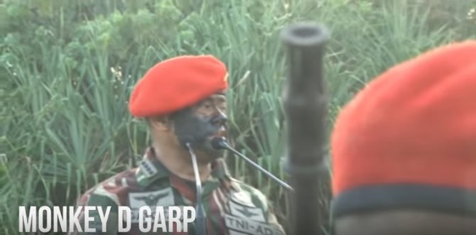 momen gatot nurmantyo ikuti pendidikan kopassus